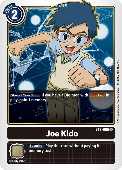 Joe Kido Card Front