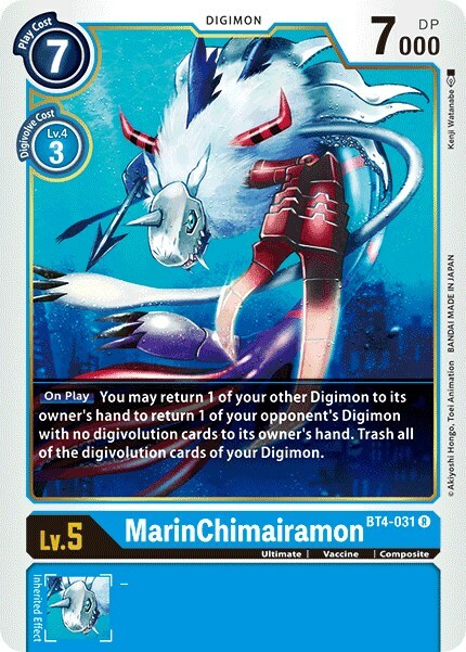 MarinChimairamon Card Front