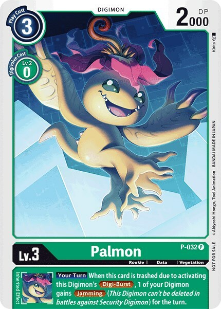 Palmon Card Front