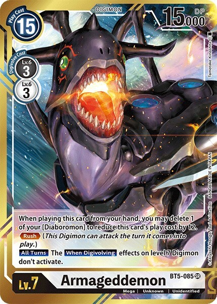 Armageddemon Card Front