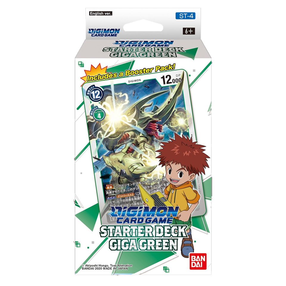 Digimon Card Game: Starter Deck - Giga Green