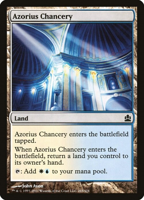 Azorius Chancery Card Front