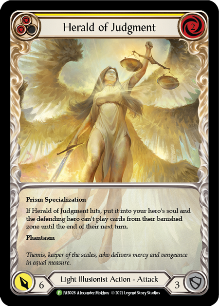 Herald of Judgment Card Front