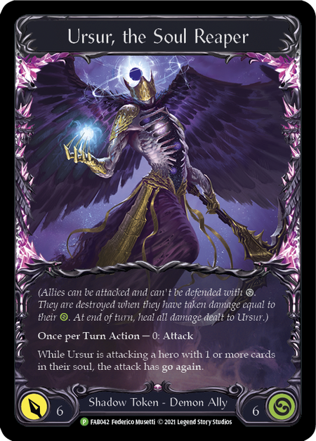 Ursur, the Soul Reaper Card Front