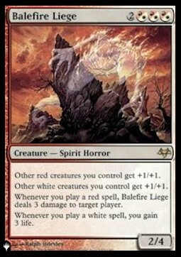 Balefire Liege Card Front