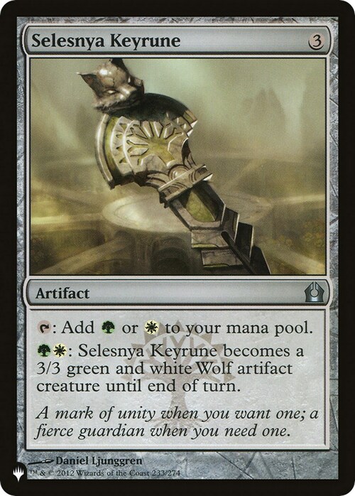 Selesnya Keyrune Card Front