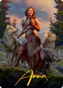 Art Series: Arlinn, the Pack's Hope Card Front