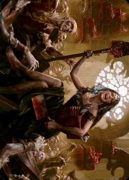 Art Series: Gisa, Glorious Resurrector Card Front