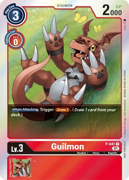 Guilmon Card Front