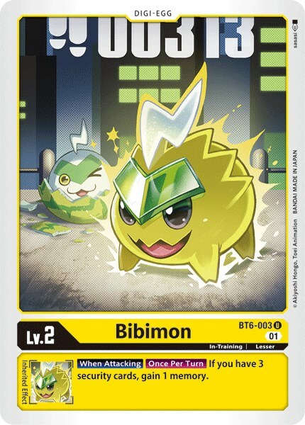 Bibimon Card Front