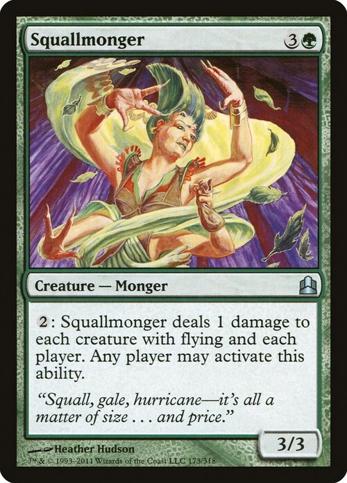 Squallmonger Card Front