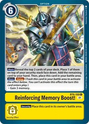 Reinforcing Memory Boost!