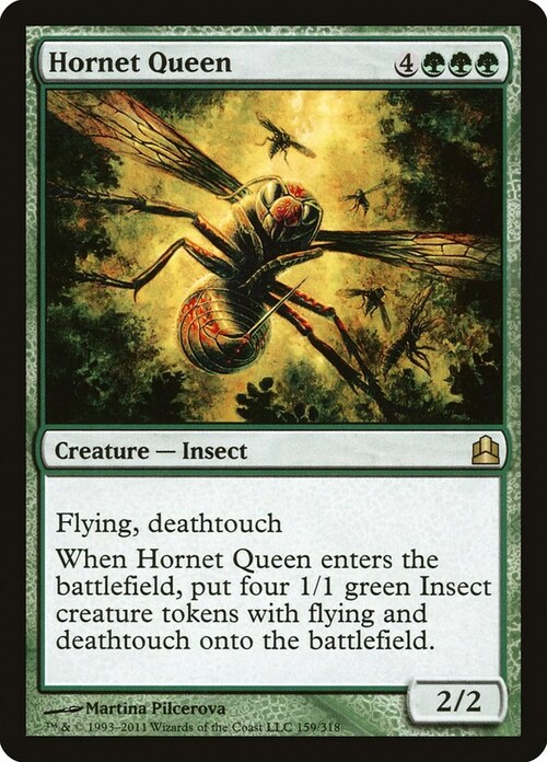 Hornet Queen Card Front