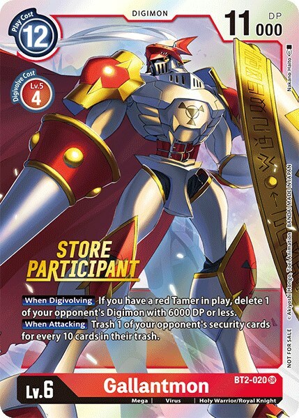 Gallantmon Card Front