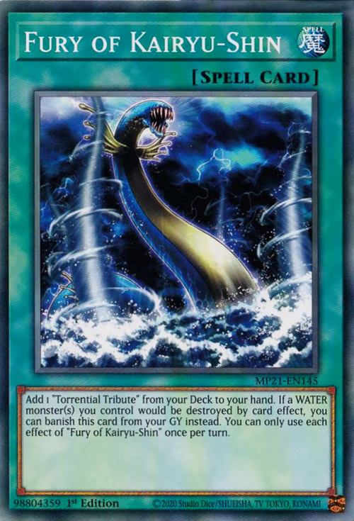 Fury of Kairyu-Shin Card Front