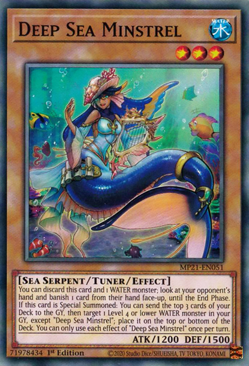 Deep Sea Minstrel Card Front