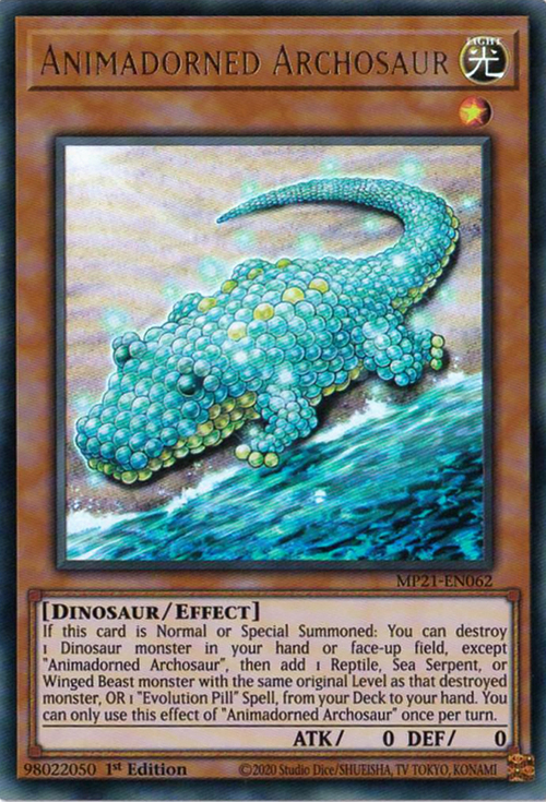 Animadorned Archosaur Card Front