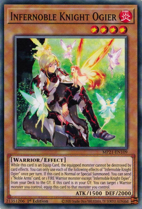 Infernoble Knight Ogier Card Front