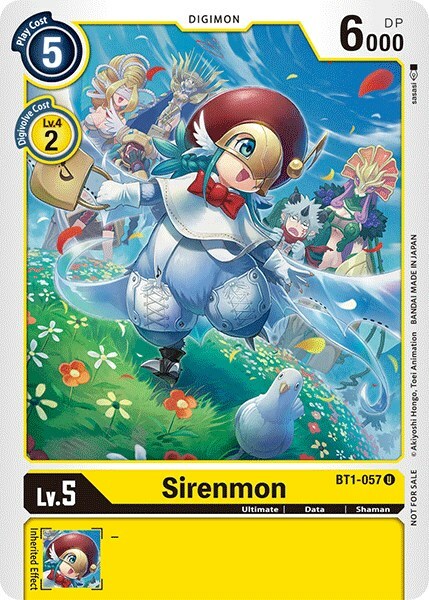 Sirenmon Card Front