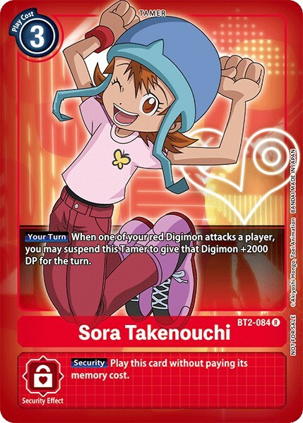 Sora Takenouchi Card Front