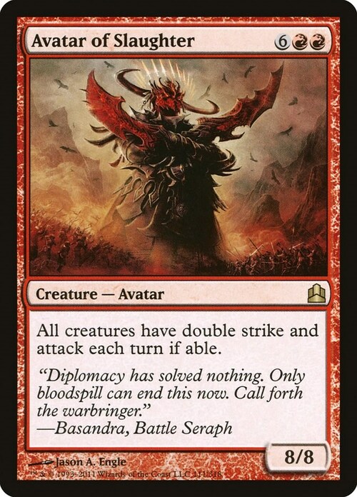 Avatar of Slaughter Card Front