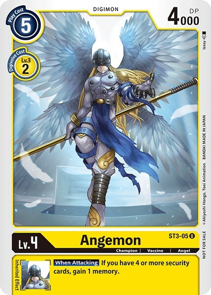 Angemon Card Front