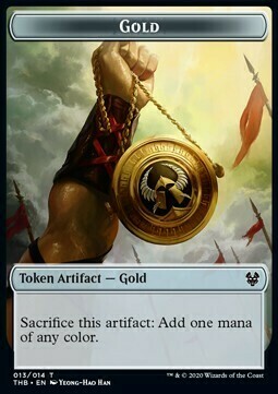 Gold // Satyr Card Front