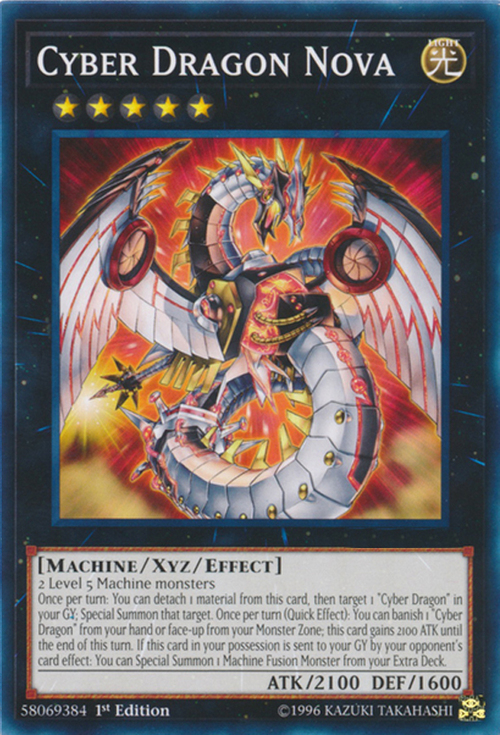 Cyber Dragon Nova Card Front