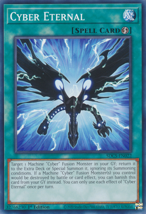 Cyber Eternal Card Front