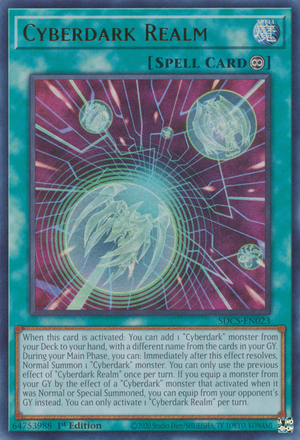 Cyberdark Realm Card Front