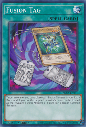 Fusion Tag Card Front