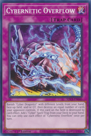 Cybernetic Overflow Card Front