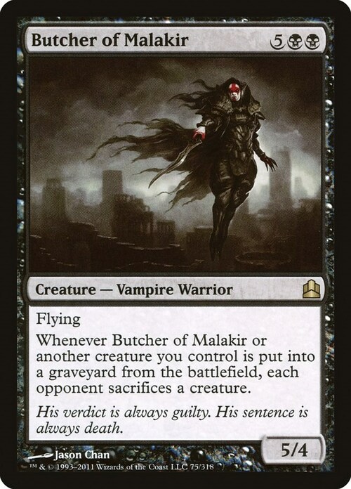 Butcher of Malakir Card Front