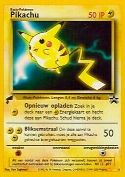 Pikachu Card Front