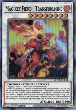 Magikey Fiend - Transfurlmine Card Front