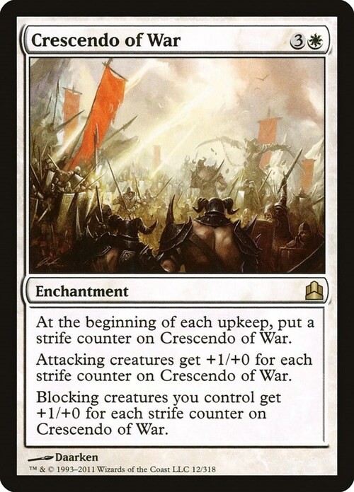 Crescendo of War Card Front