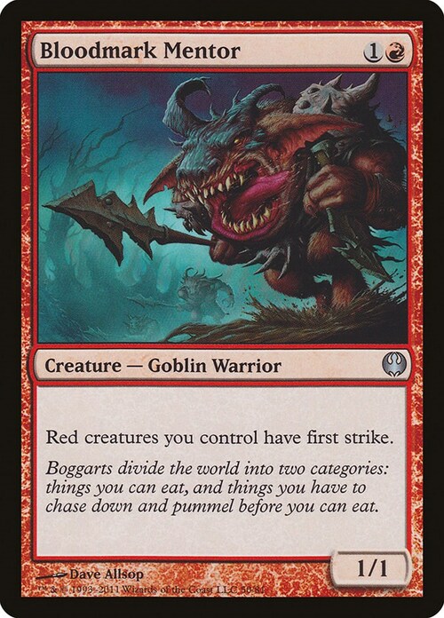 Bloodmark Mentor Card Front