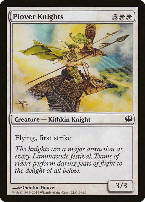 Plover Knights Card Front