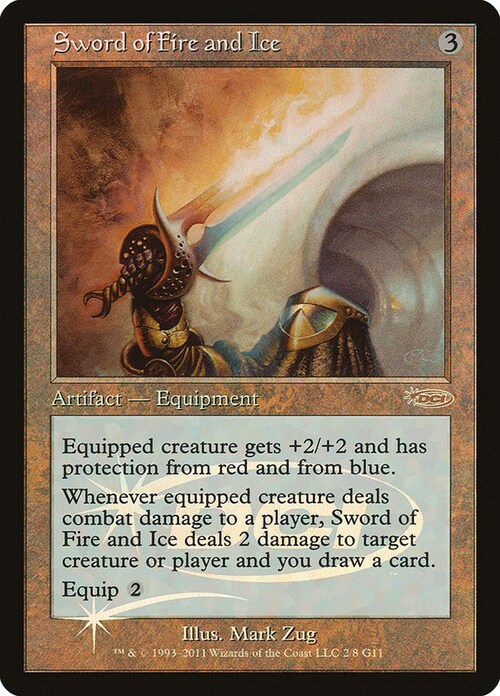 Sword of Fire and Ice Card Front