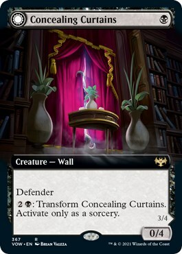 Concealing Curtains // Revealing Eye Card Front