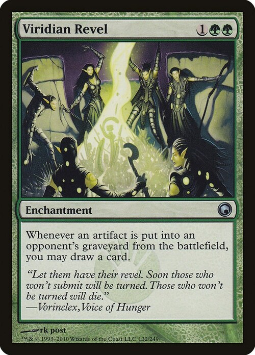 Viridian Revel Card Front