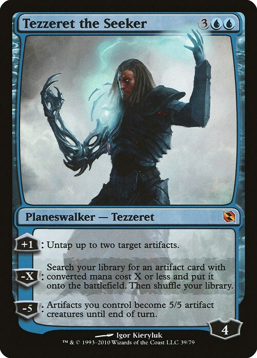 Tezzeret the Seeker Card Front