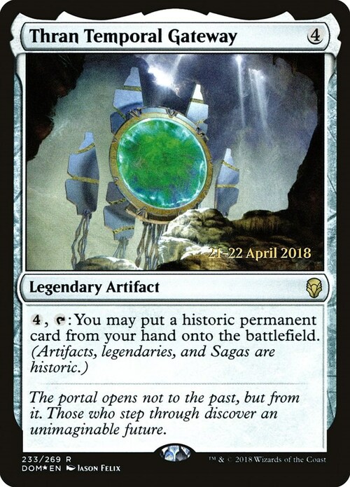 Thran Temporal Gateway Card Front