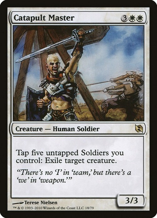 Catapult Master Card Front