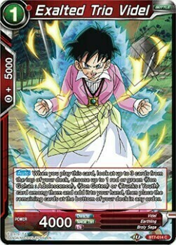 Exalted Trio Videl Card Front