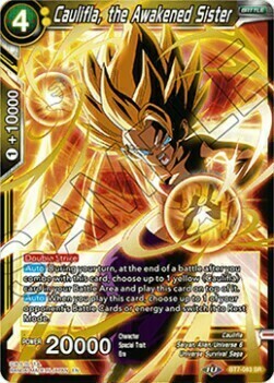 Caulifla, the Awakened Sister Card Front