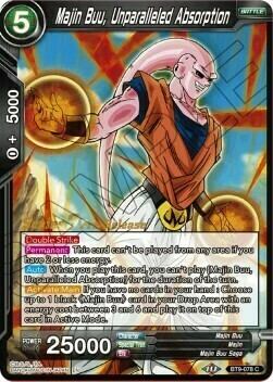 Majin Buu, Unparalleled Absorption Card Front