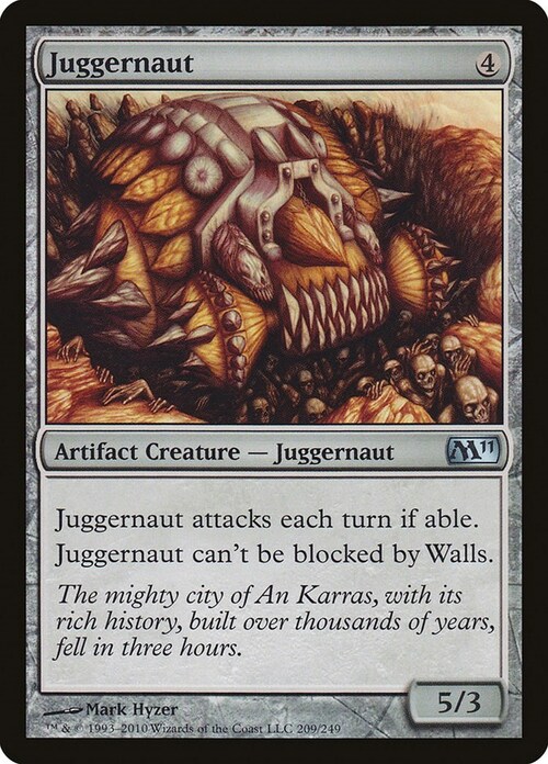 Juggernaut Card Front