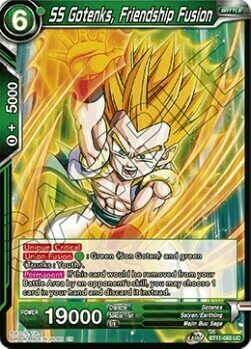 SS Gotenks, Friendship Fusion Card Front