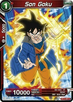 Son Goku Card Front